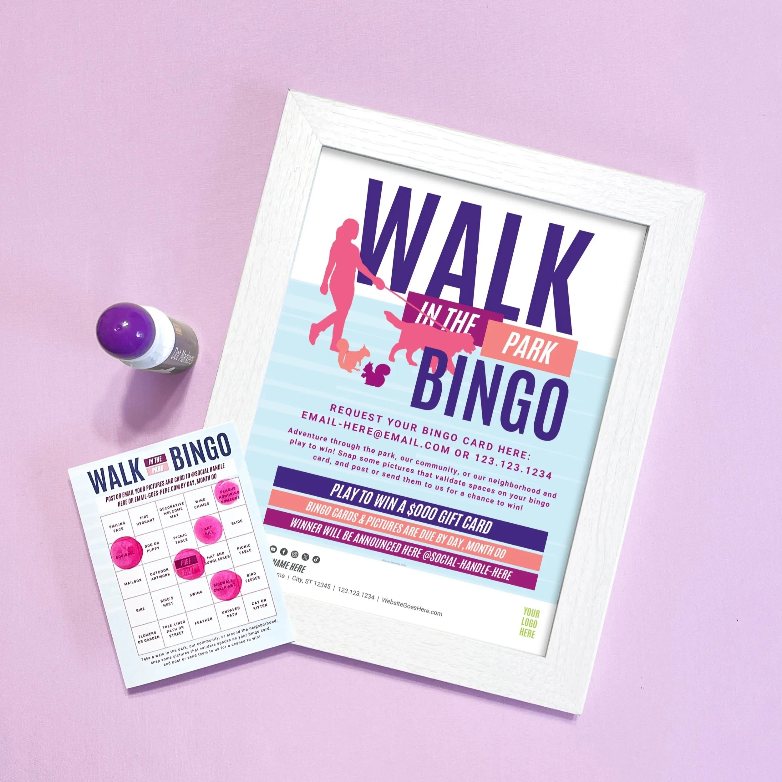 Walk in the Park / Community Bingo