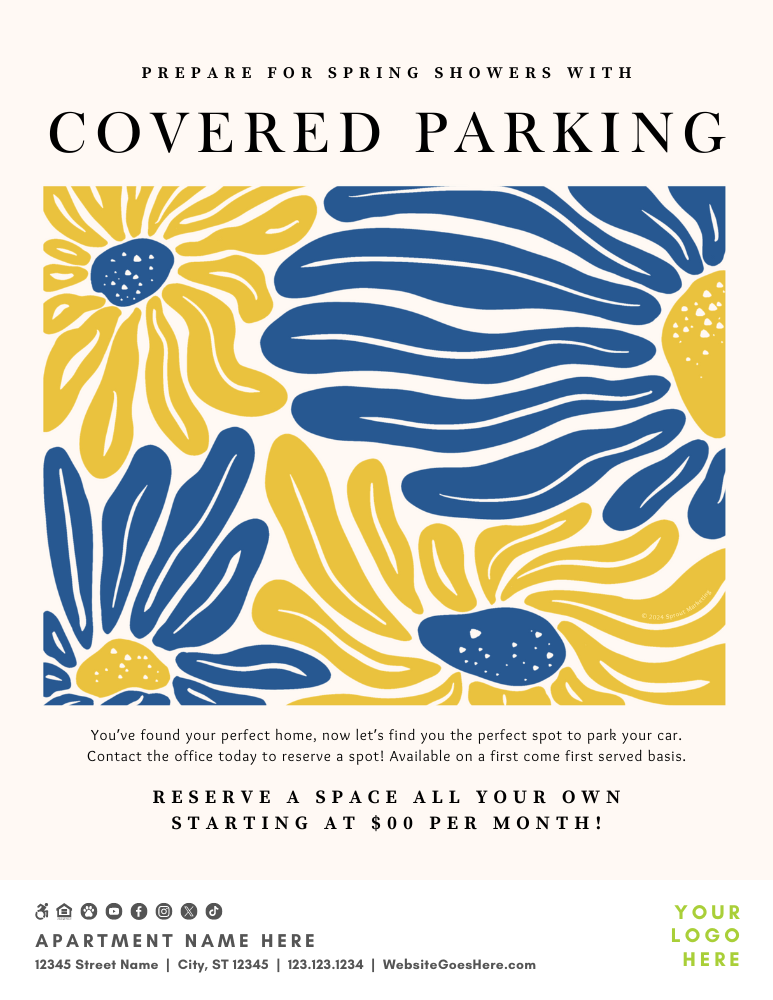 CA3645-Modern Spring Covered Parking Notice.png