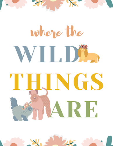 CA1446 Pet Wild Things Sign.png