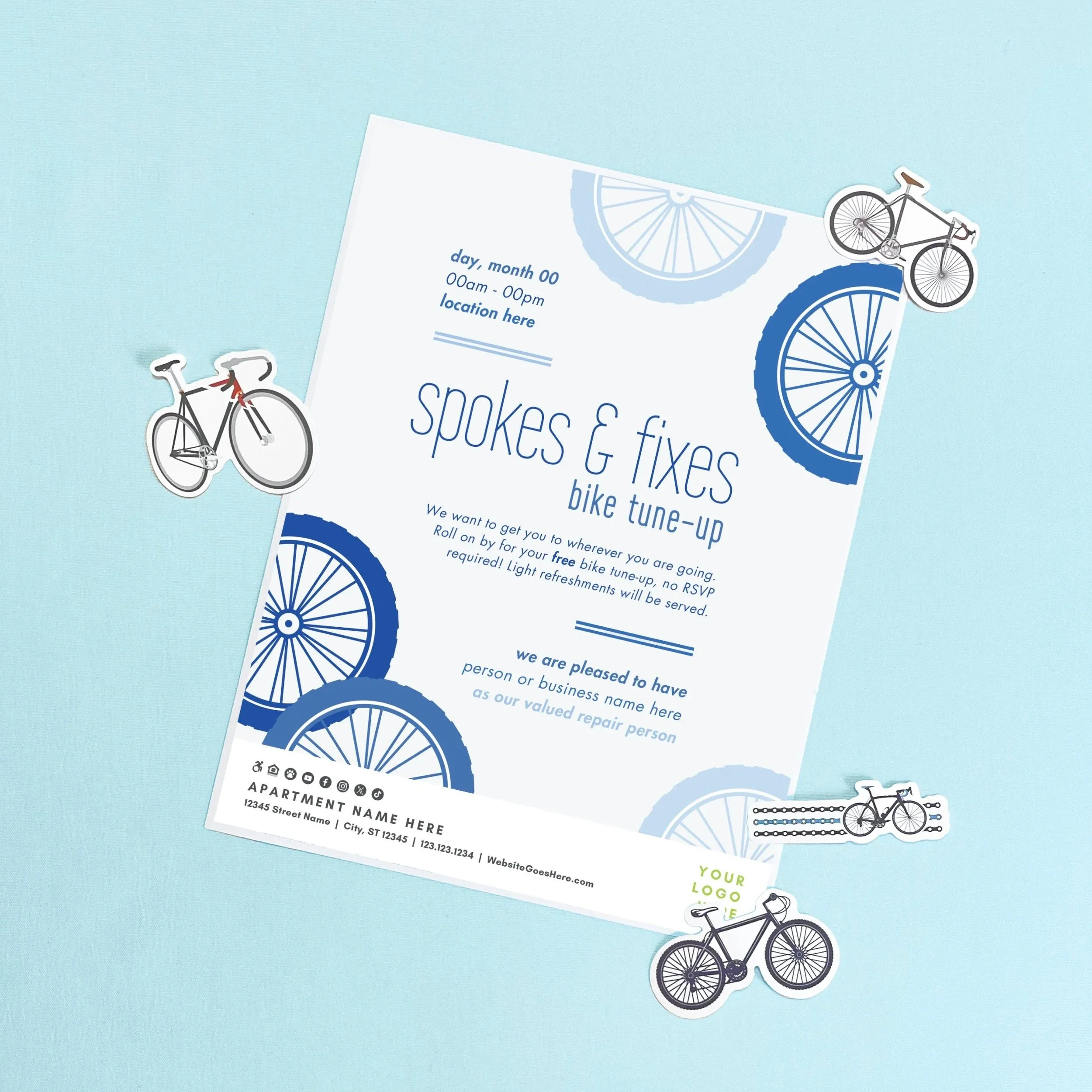 Spokes &amp; Fixes Bike Tune Up