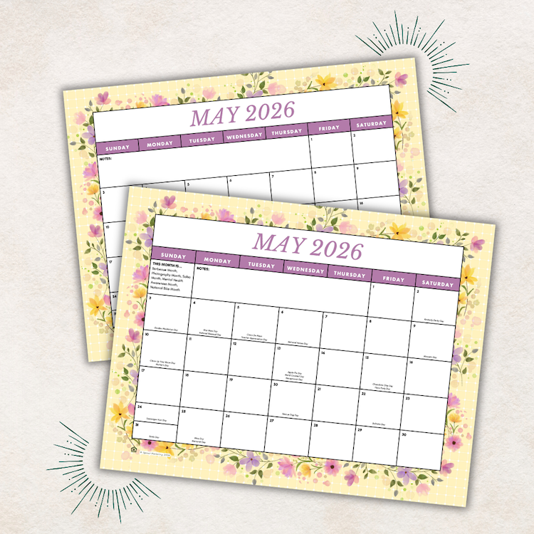 May Member Preview &amp; Calendars