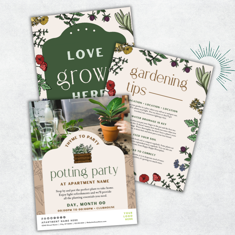 Events: Potting Party + 11 More April Event Ideas