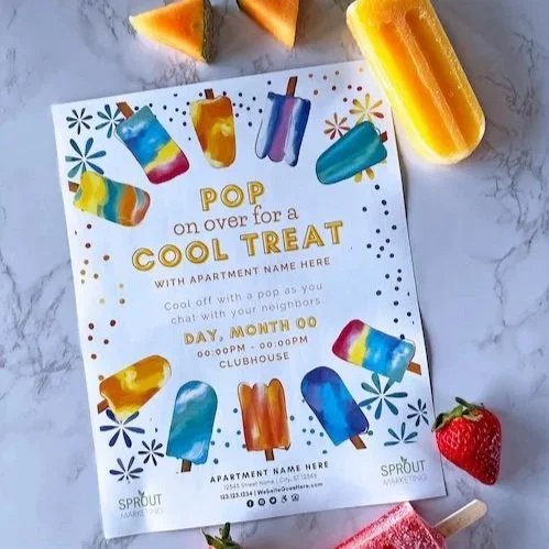 Poppin’ Ice Pop Bar or Cart