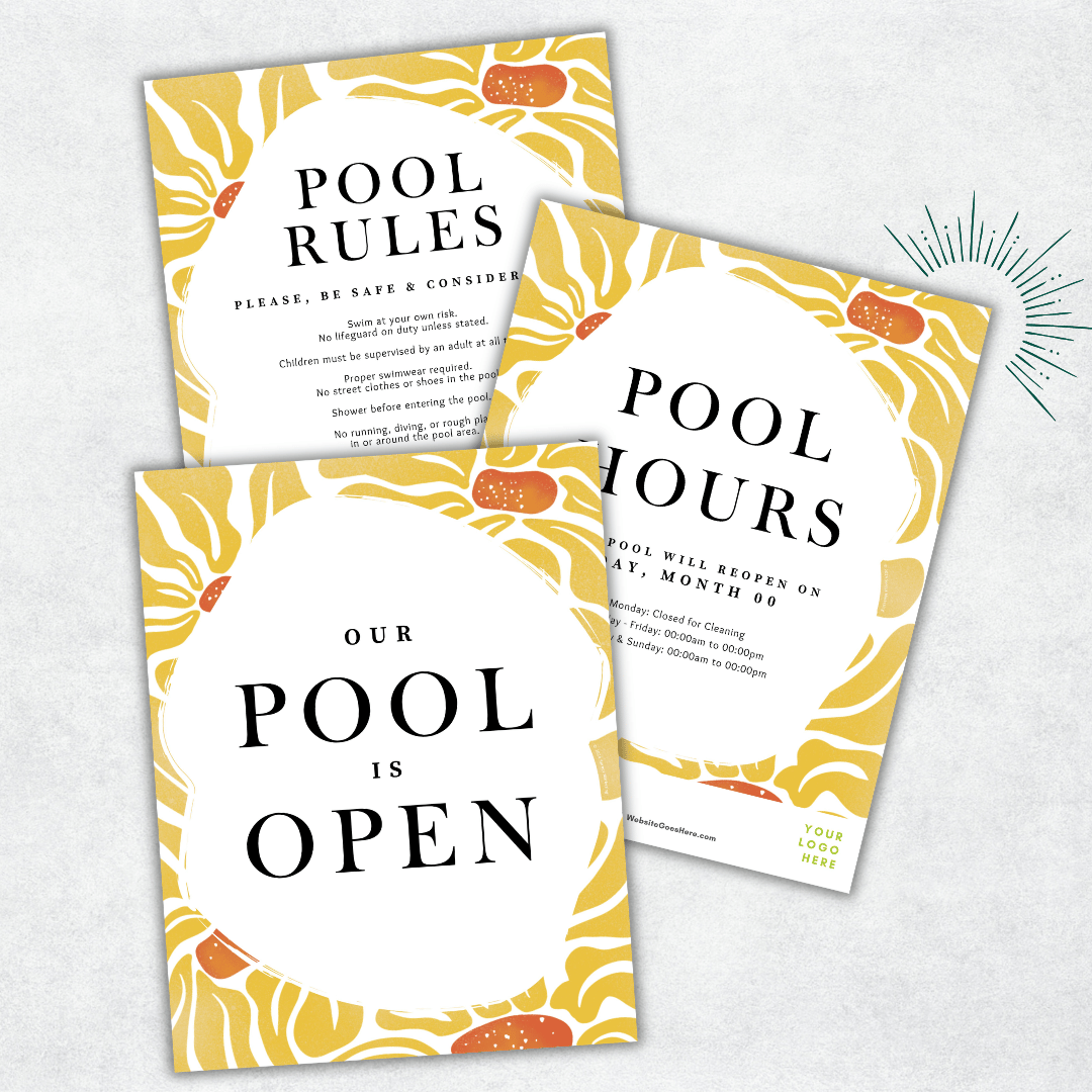 Communication: Pool Notices &amp; Newsletter