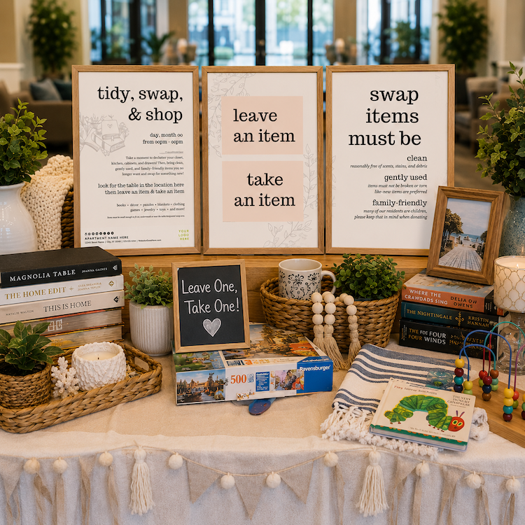 Table Swap &amp; Declutter Event