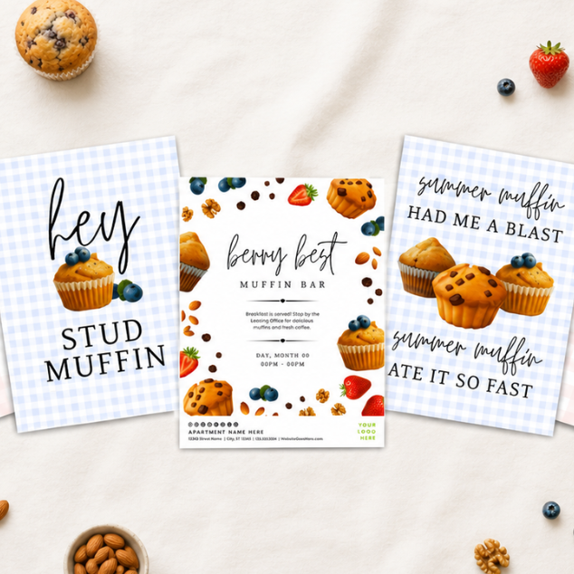 Berry Best Muffin Bar