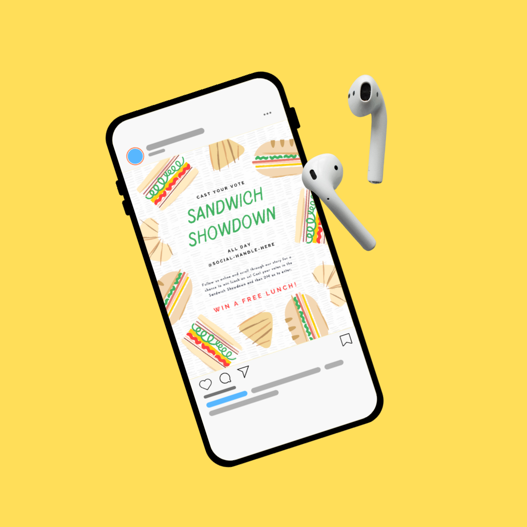 Sandwich Showdown Virtual Event