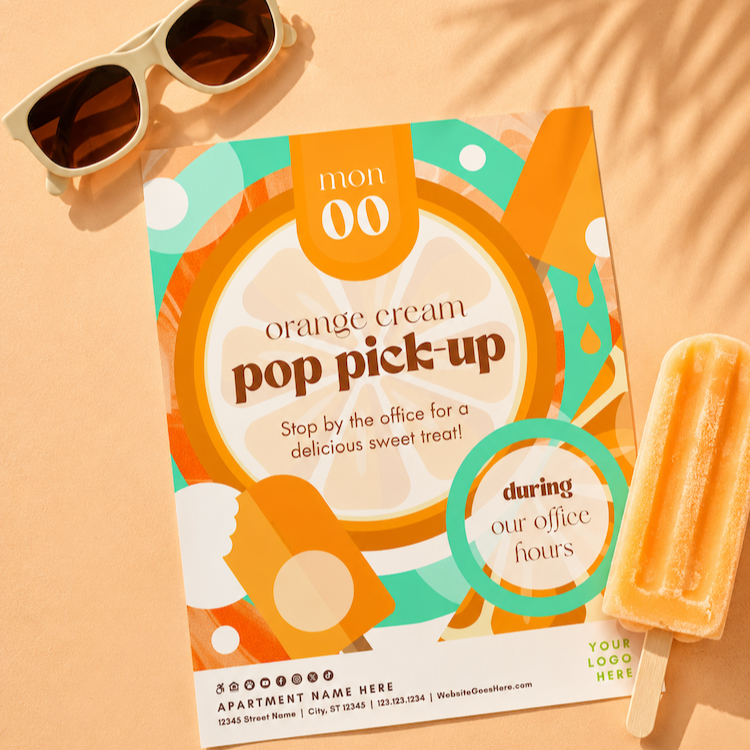 Orange Cream Pop Pick-Up