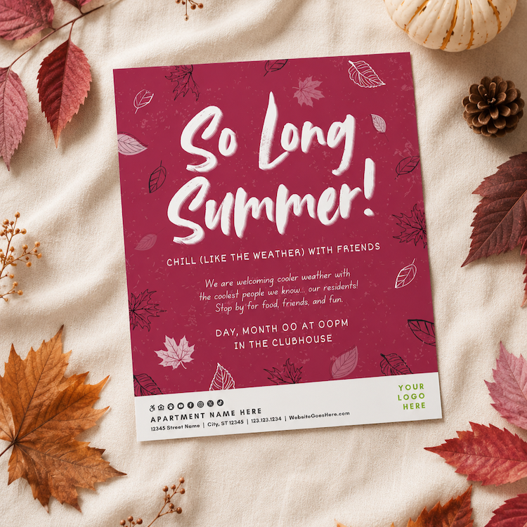 So Long, Summer! Fall Party