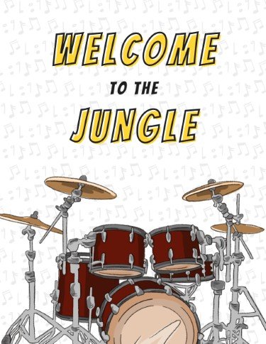 CA2975-Rockstar Welcome to the Jungle.jpg