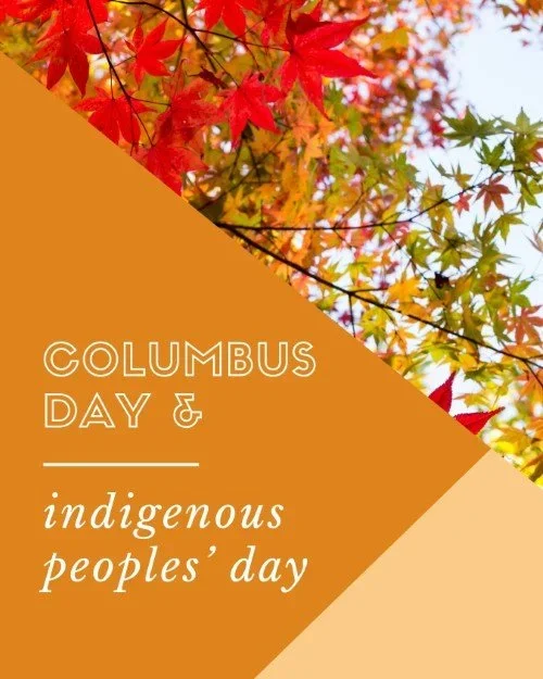 COLUMBUS DAY/INDIGENOUS PEOPLE DAY 