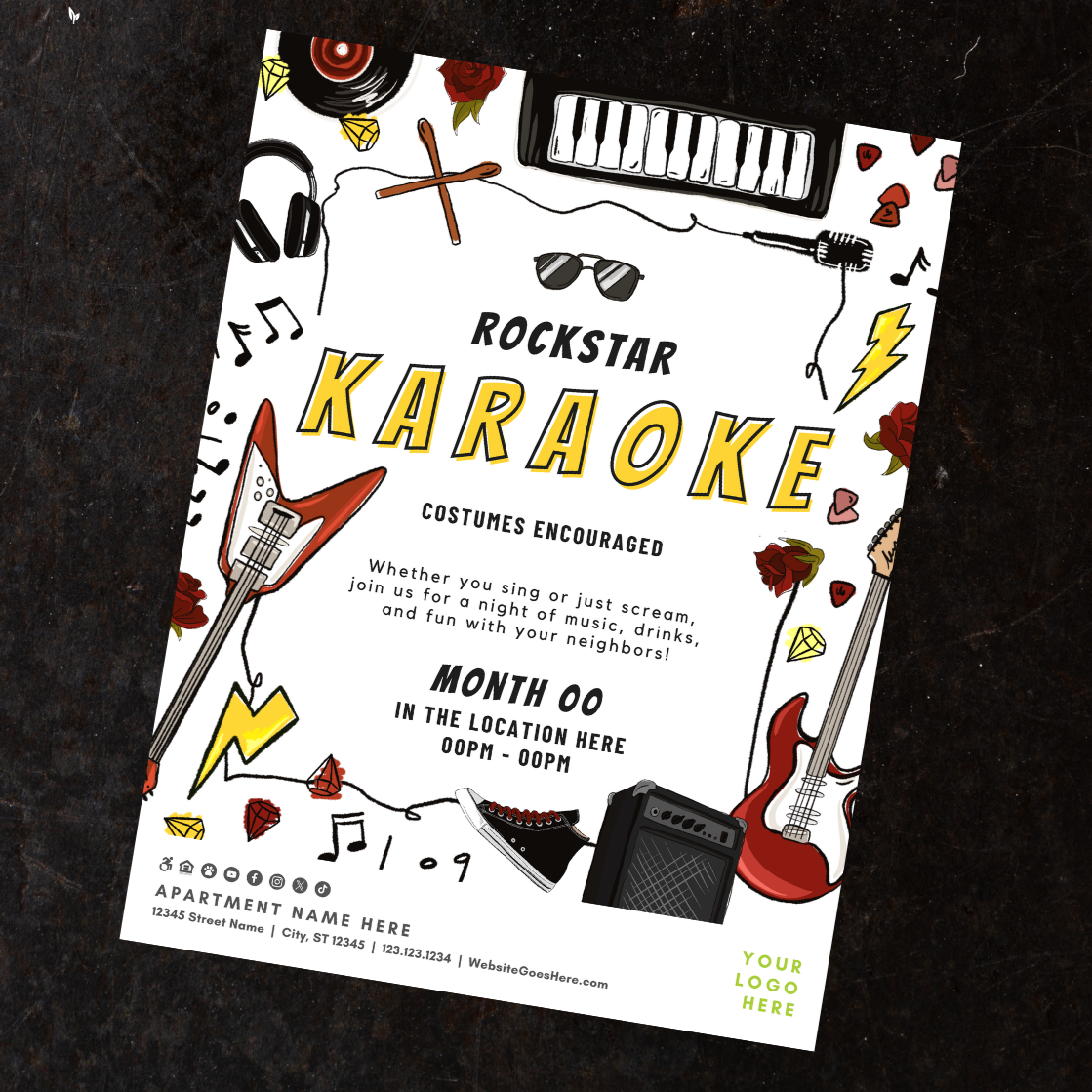 Rockstar Karaoke Event