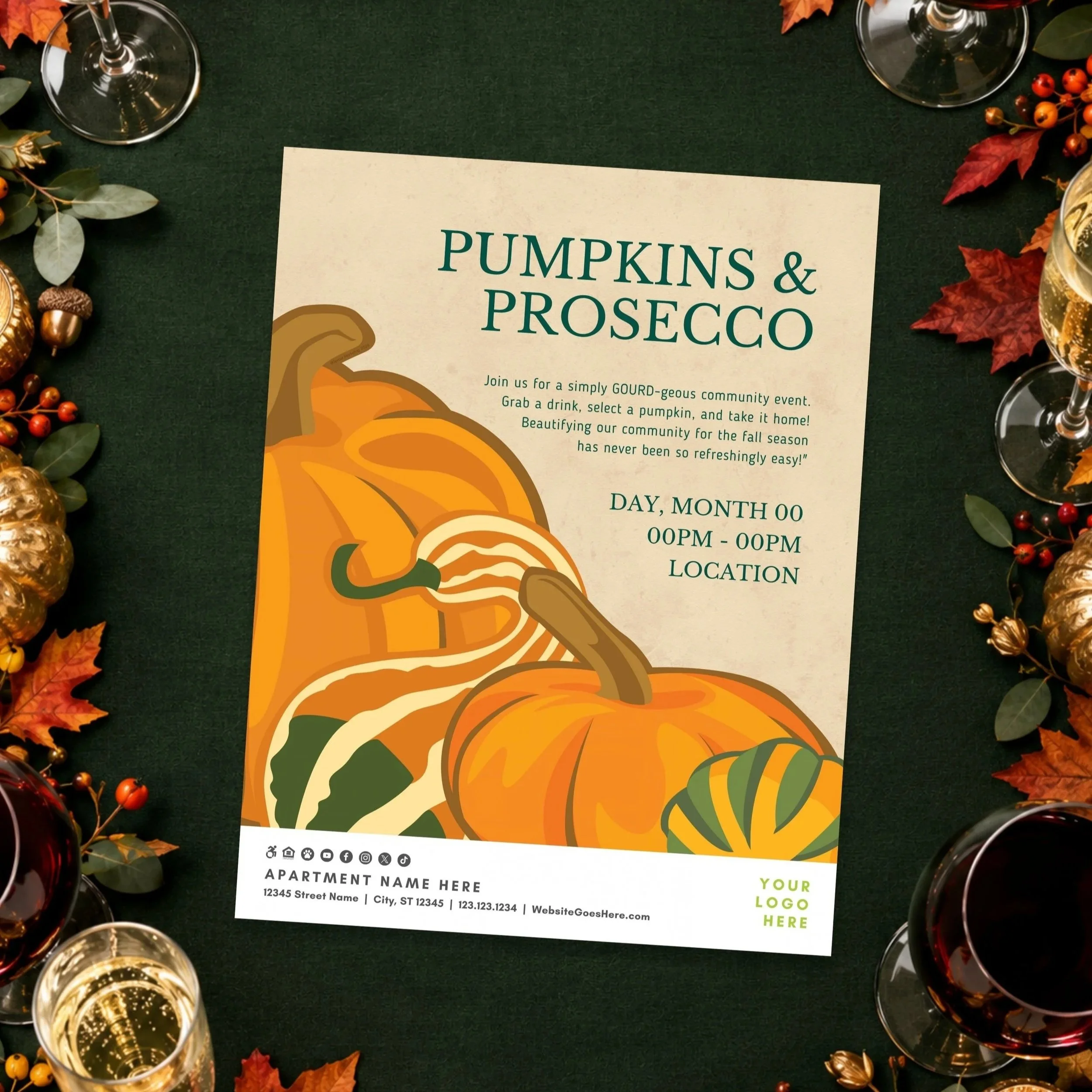 Pumpkins &amp; Prosecco