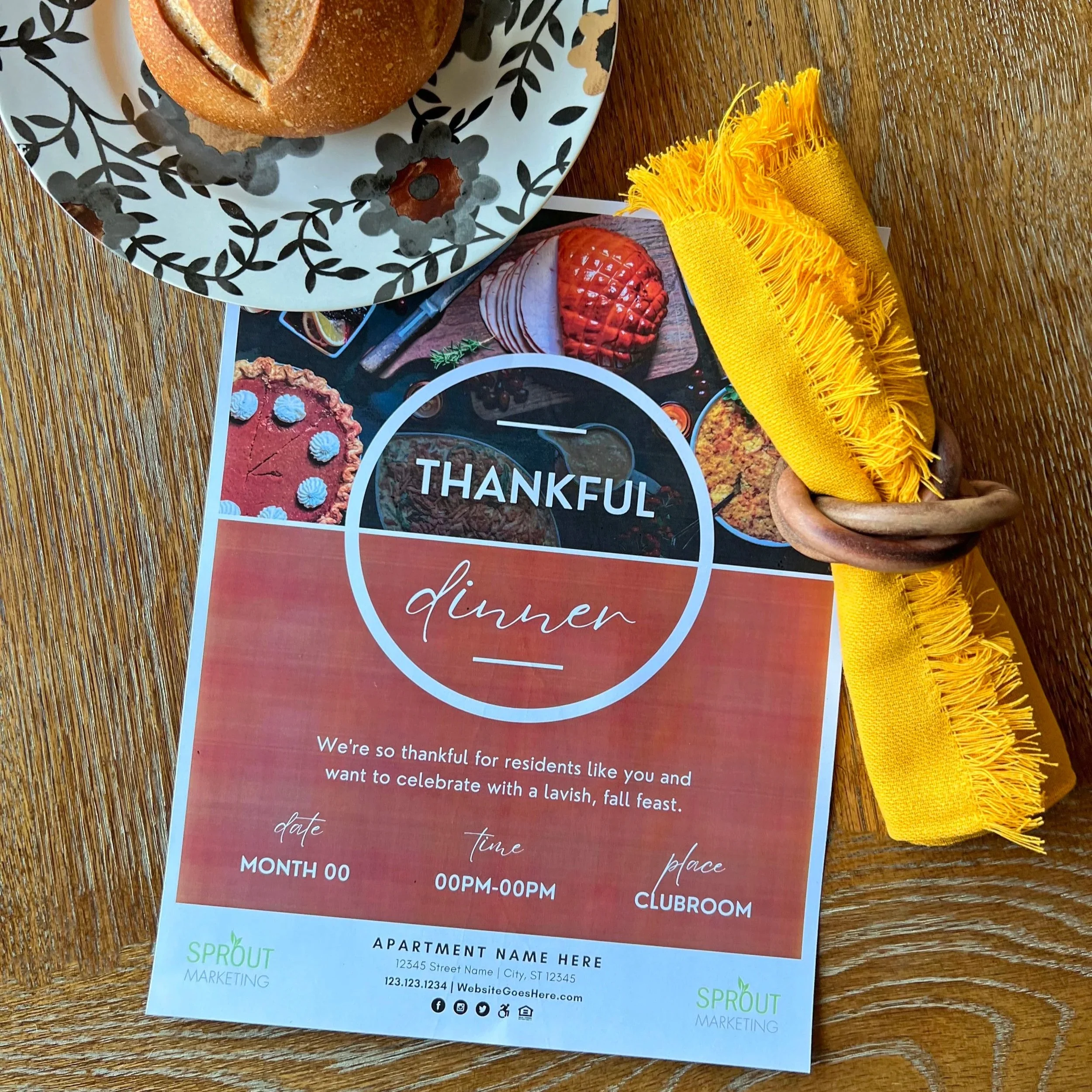 Thankful Resident Dinner