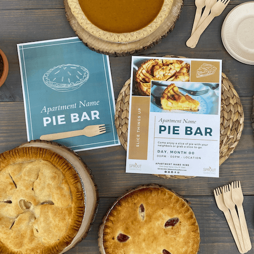 “Slice It Up” Pie Bar Event