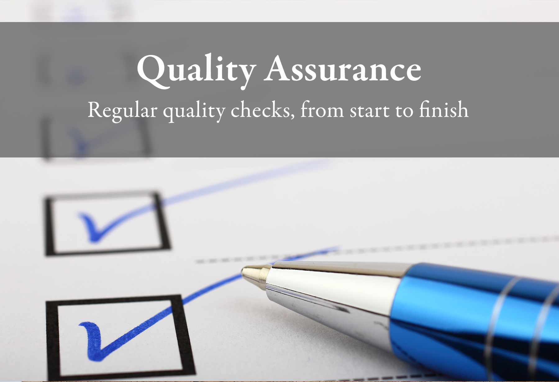 quality assurance