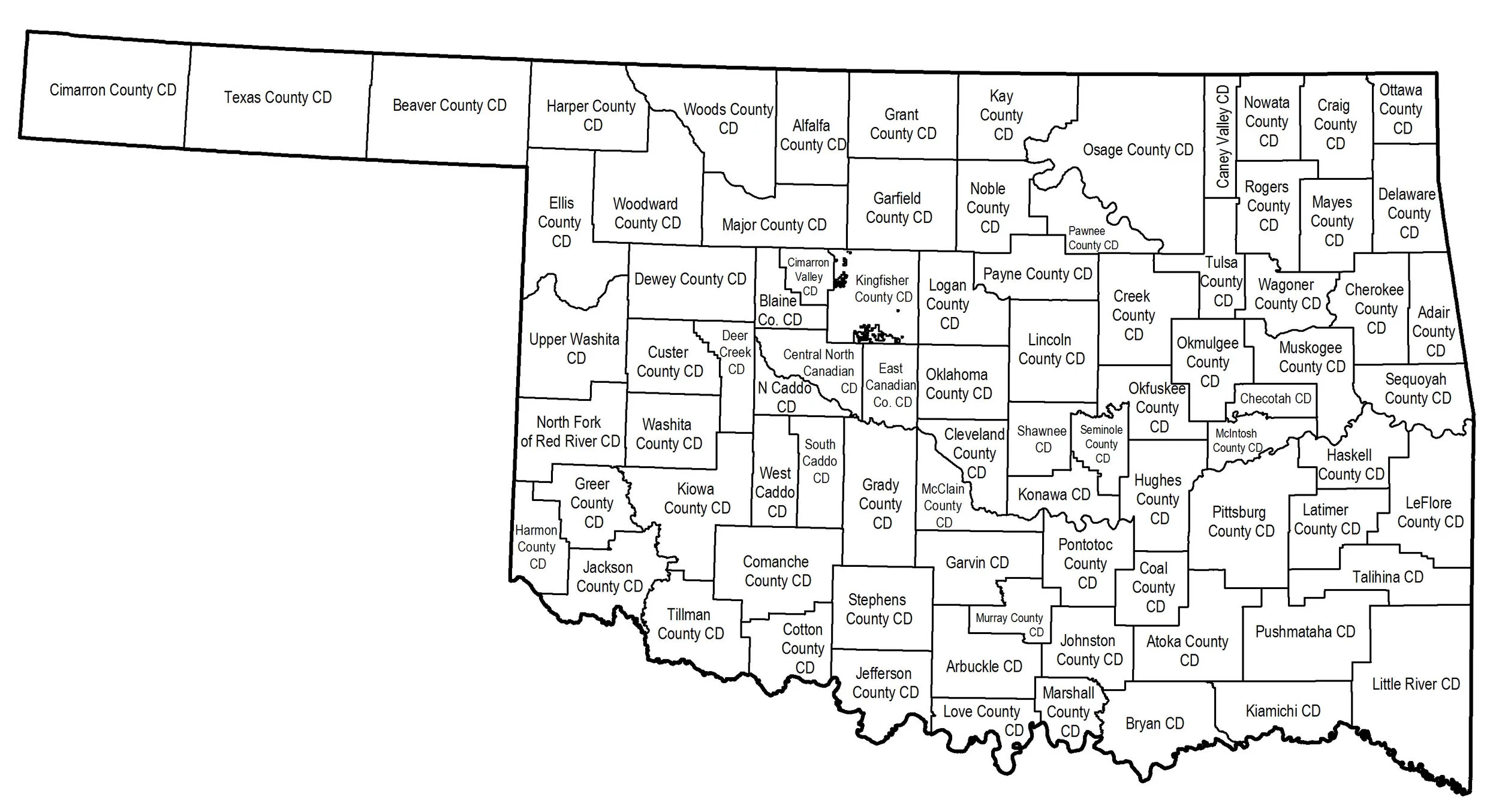 Districts — Oklahoma Association of Conservation Districts