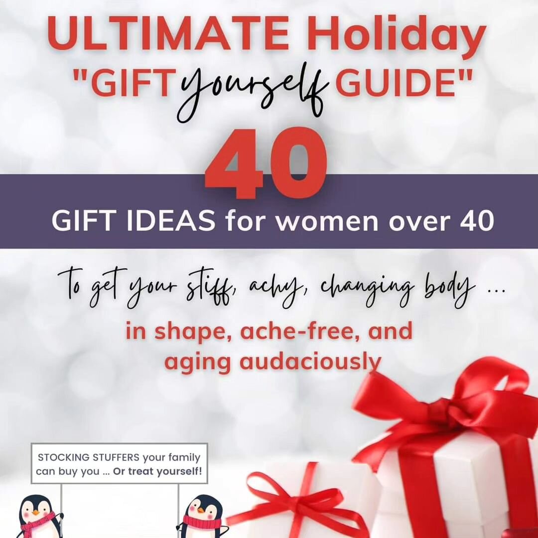 Gift recipients for the 5-Day Holiday Gift Fair for Women 40+ will be announced on FRIDAY Dec, 15th - so there's still time to join us 🎁 ... HOW?

1. Type ME in the comments and I'll send you the Guide👇

2. Watch some or all of the 5 workshops and 