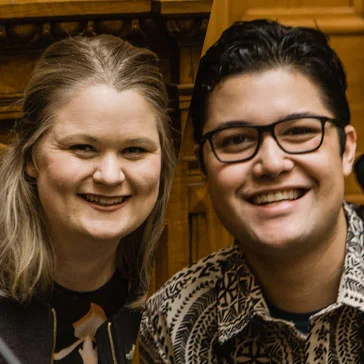 Sarah Gwynn & Josiah Tualamali'i Talk to me about increasing Youth voice, assisting Pacific youth and how to participate in democracy.