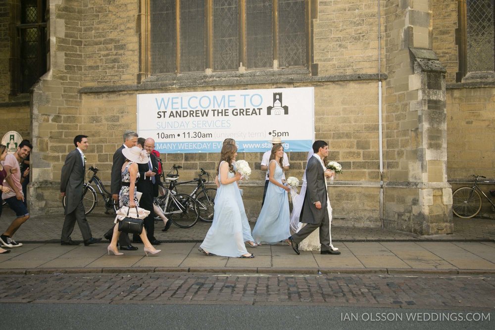 St Andrew's The Great Church Cambridge Wedding | STAG Church | C