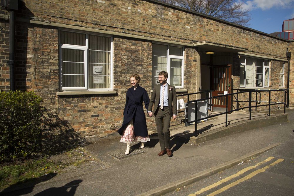 Micro Wedding at Cambridge Registry Office J&W