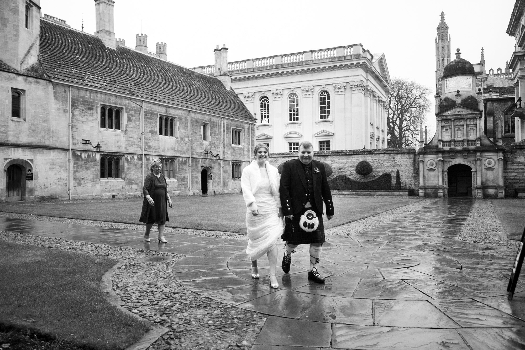 Winter Wedding at Gonville Caius College Cambridge