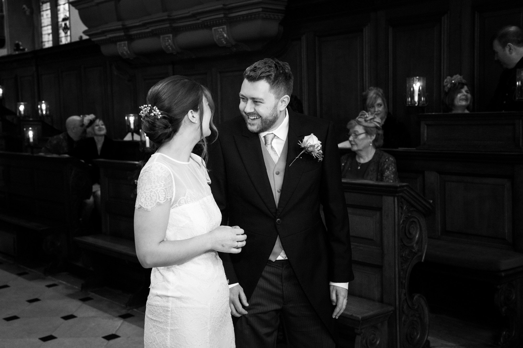 Winter Wedding at Gonville Caius College Cambridge