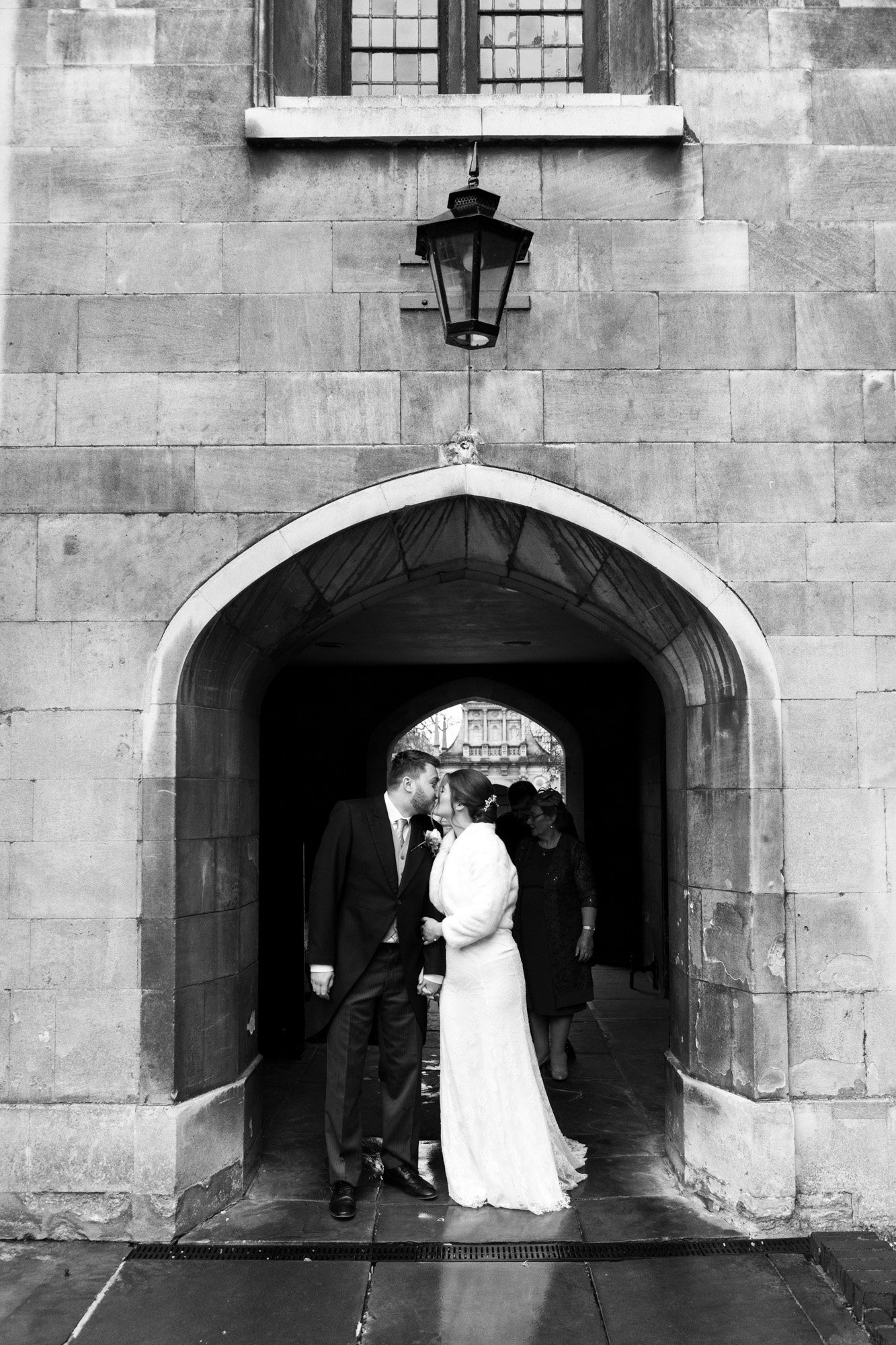 Winter Wedding at Gonville Caius College Cambridge