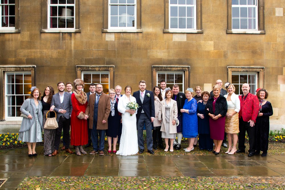 Winter Wedding at Gonville Caius College Cambridge