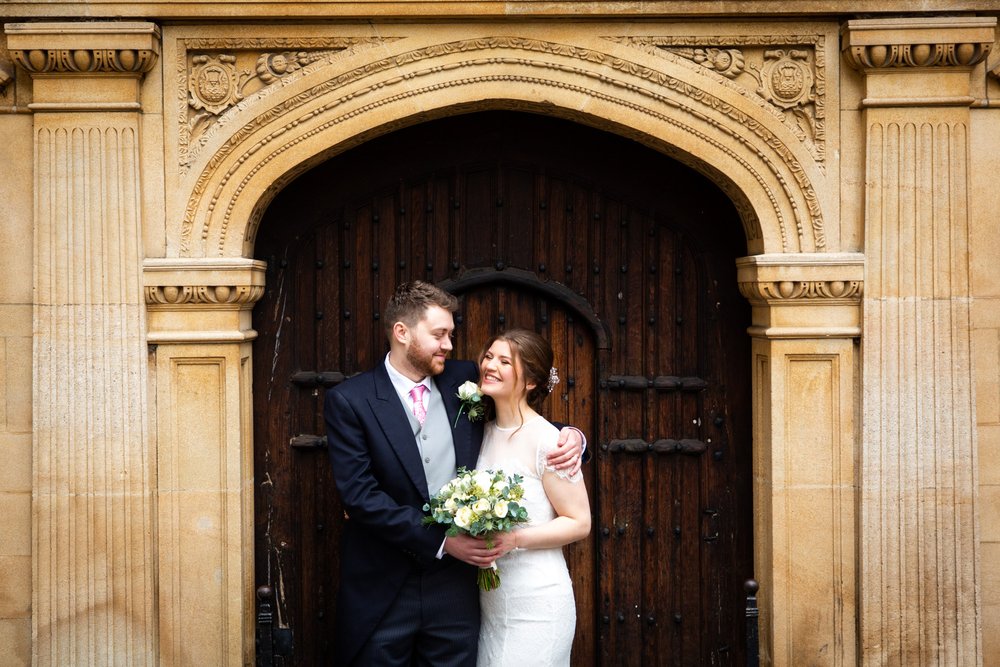 Winter Wedding at Gonville Caius College Cambridge