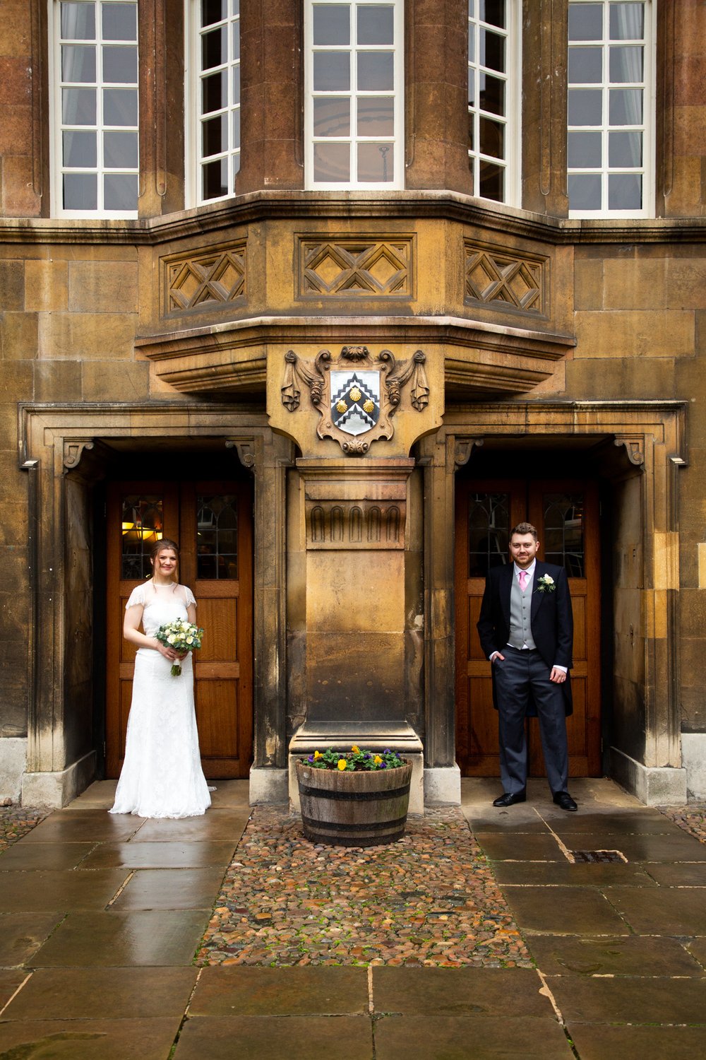 Winter Wedding at Gonville Caius College Cambridge