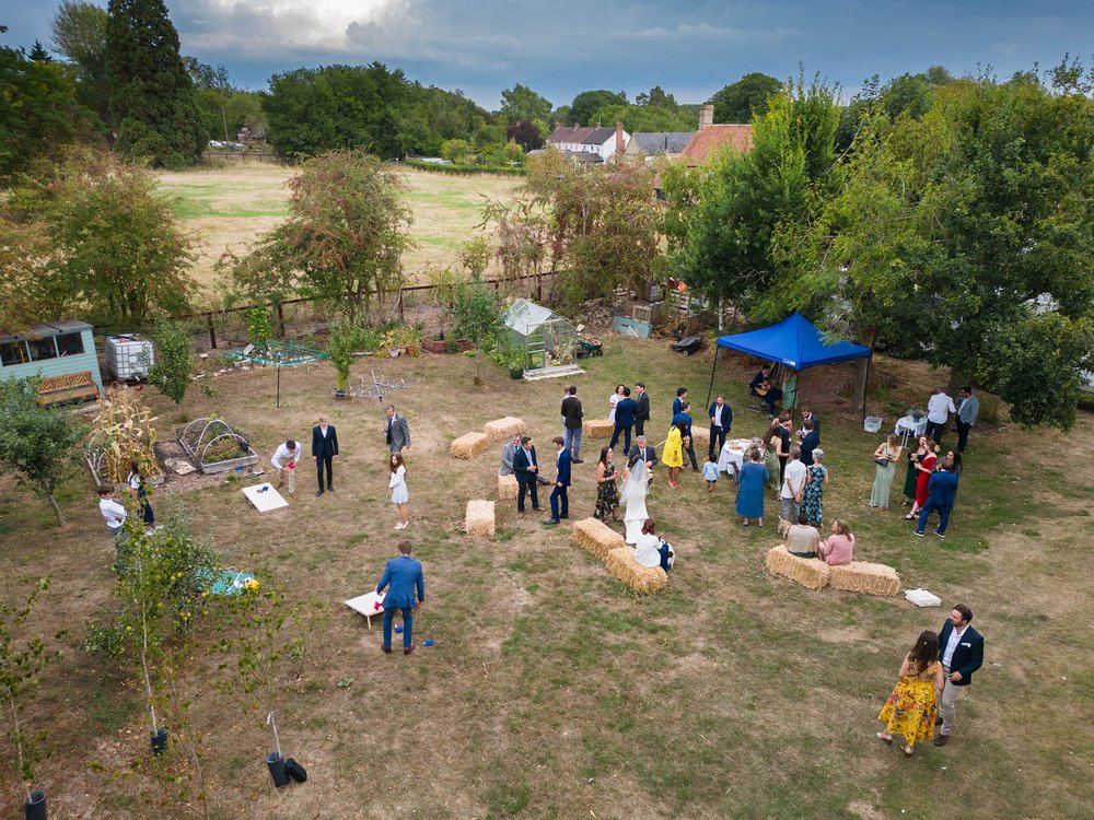 Wedding Photos by Drone | https://www.ianolssonweddings.com