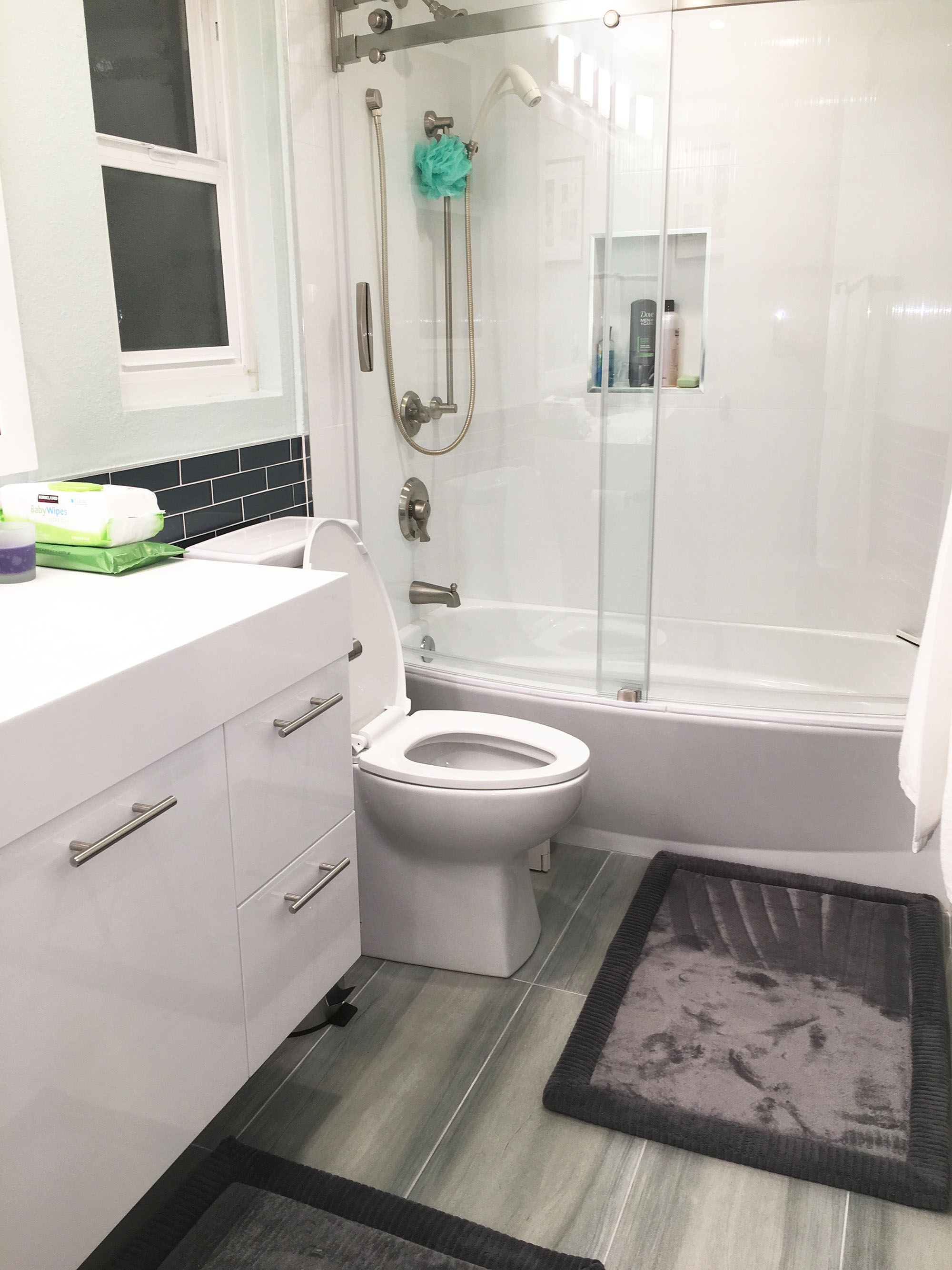 Town house bathroom remodel