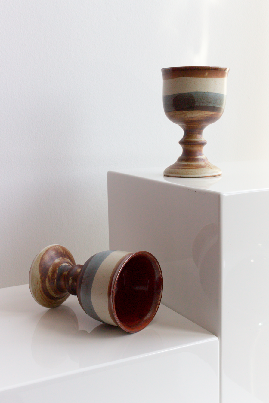 ceramic chalice set