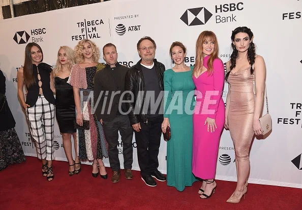 NEW YORK, NY - APRIL 23: (L-R) Cast members Elena Ghenoui, Jemima Kirke, Lola Kirke, Scott Caan, Billy Crystal, writer/director Emma Forrest, actors Alice Eve and Chloe Catherine Kim attend the screening of 'Untogether' during the 2018 Tribeca Film Festival at SVA Theater on April 23, 2018 in New York City. (Photo by Gary Gershoff/WireImage )