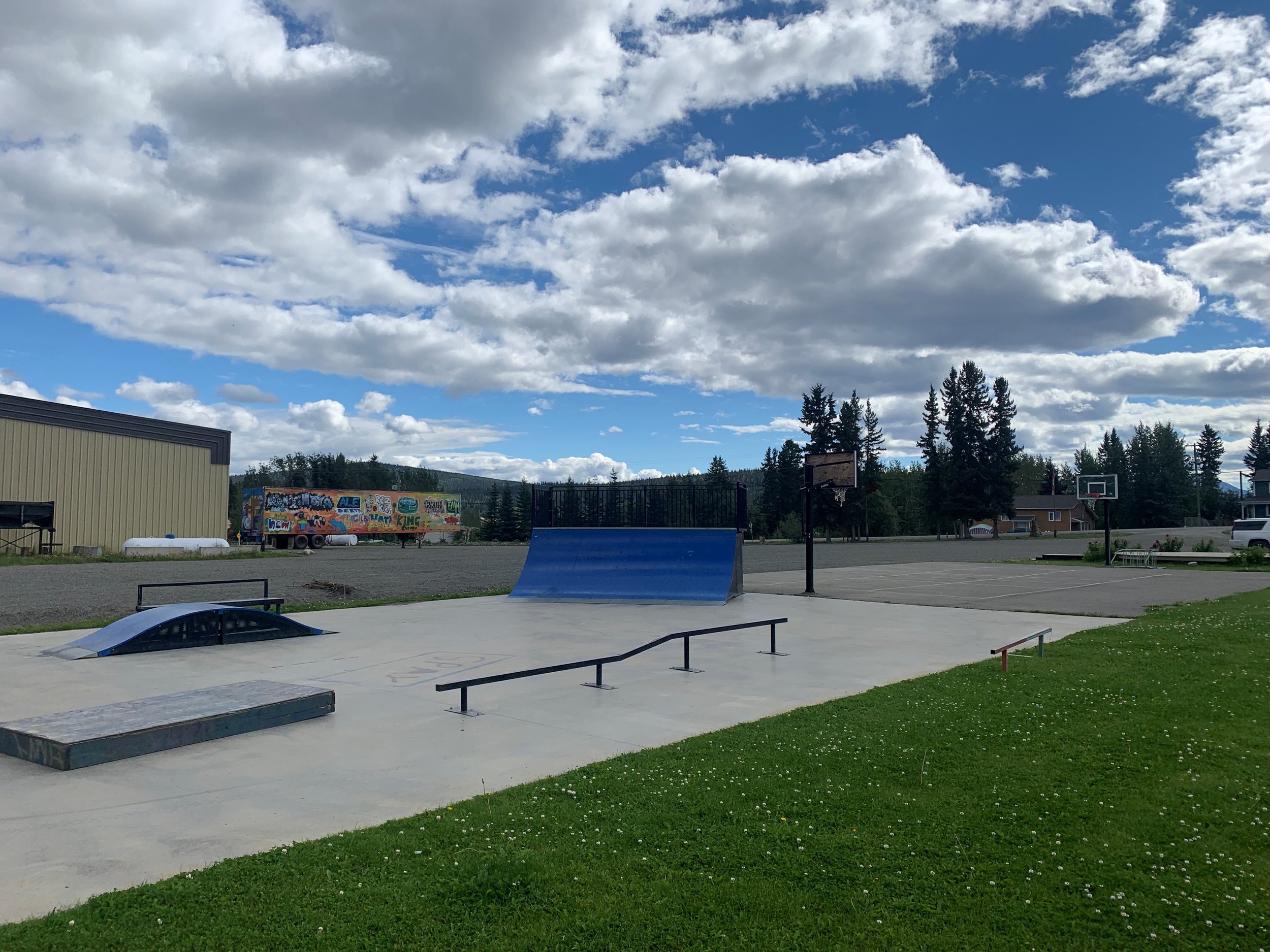 Skateboard Park / Basketball Court