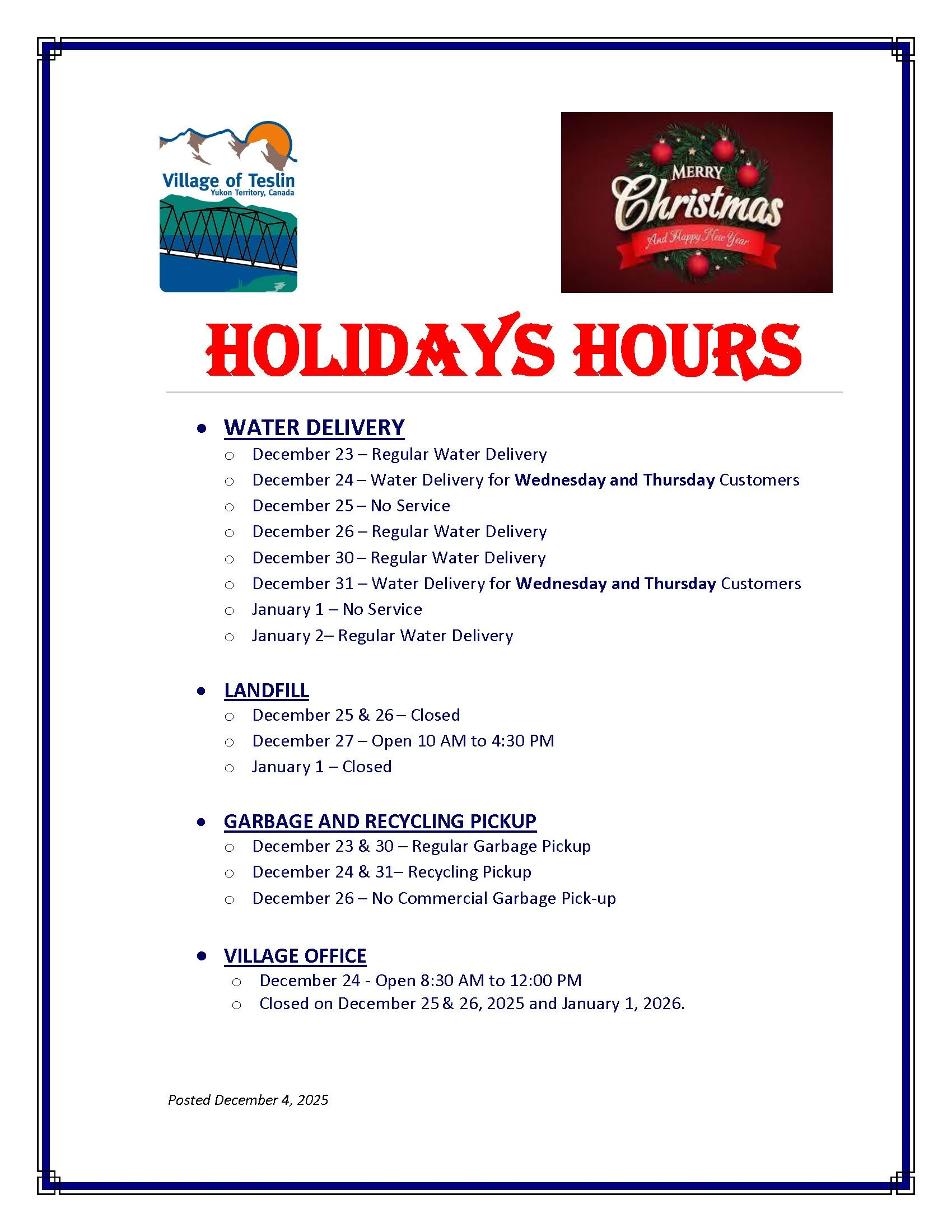 Services schedule Christmas Holiday 2025.jpg