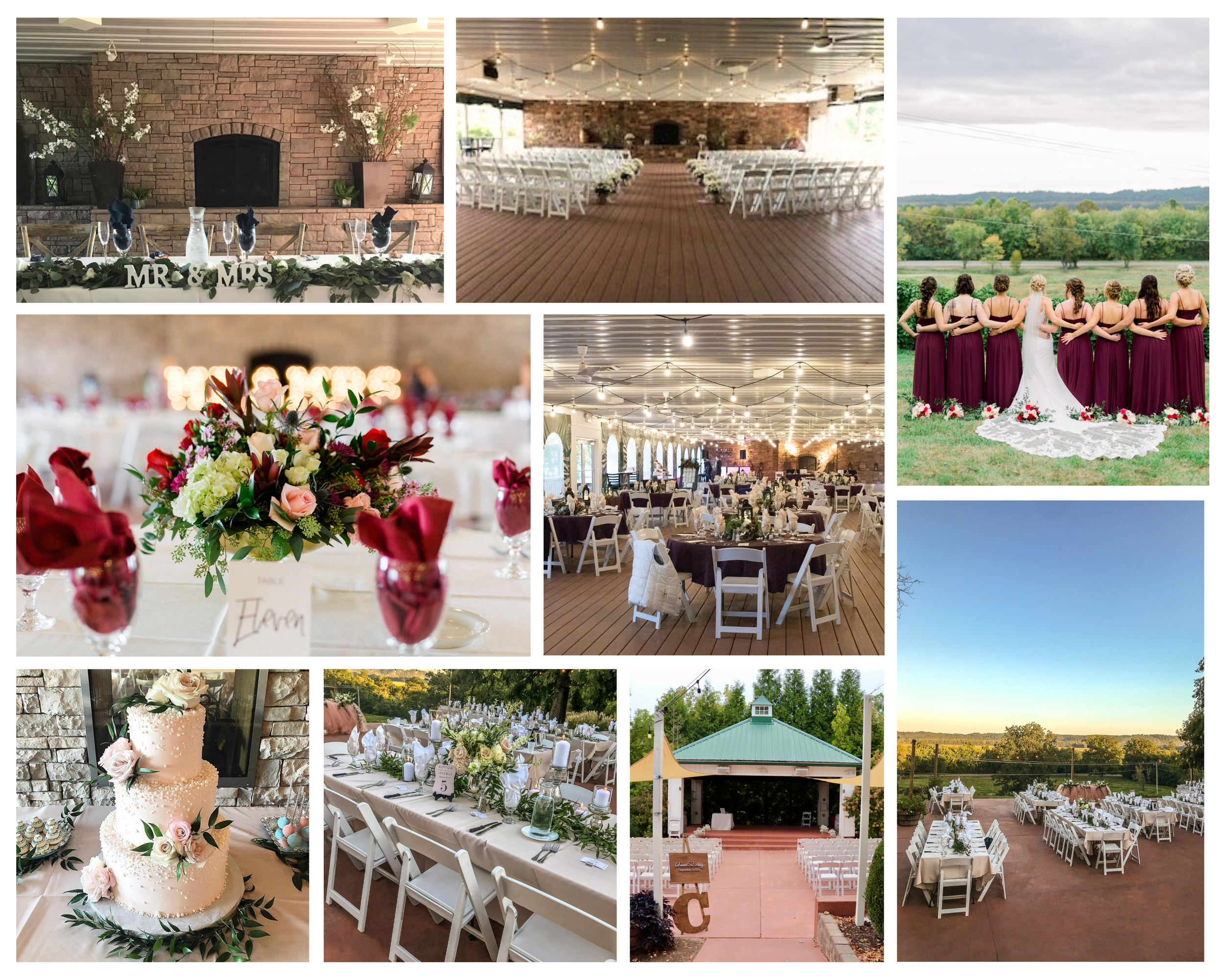Defiance Ridge Vineyards Wedding Venue 