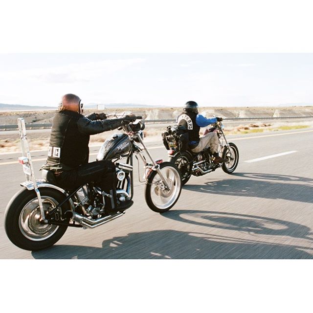 Enjoys long roads through the desert, grease underneath every fingernail, and long conversations about old motorcycles as the sun rises. #signmeup #deathtrapsmc #35mm #portra400 #kodakfilm