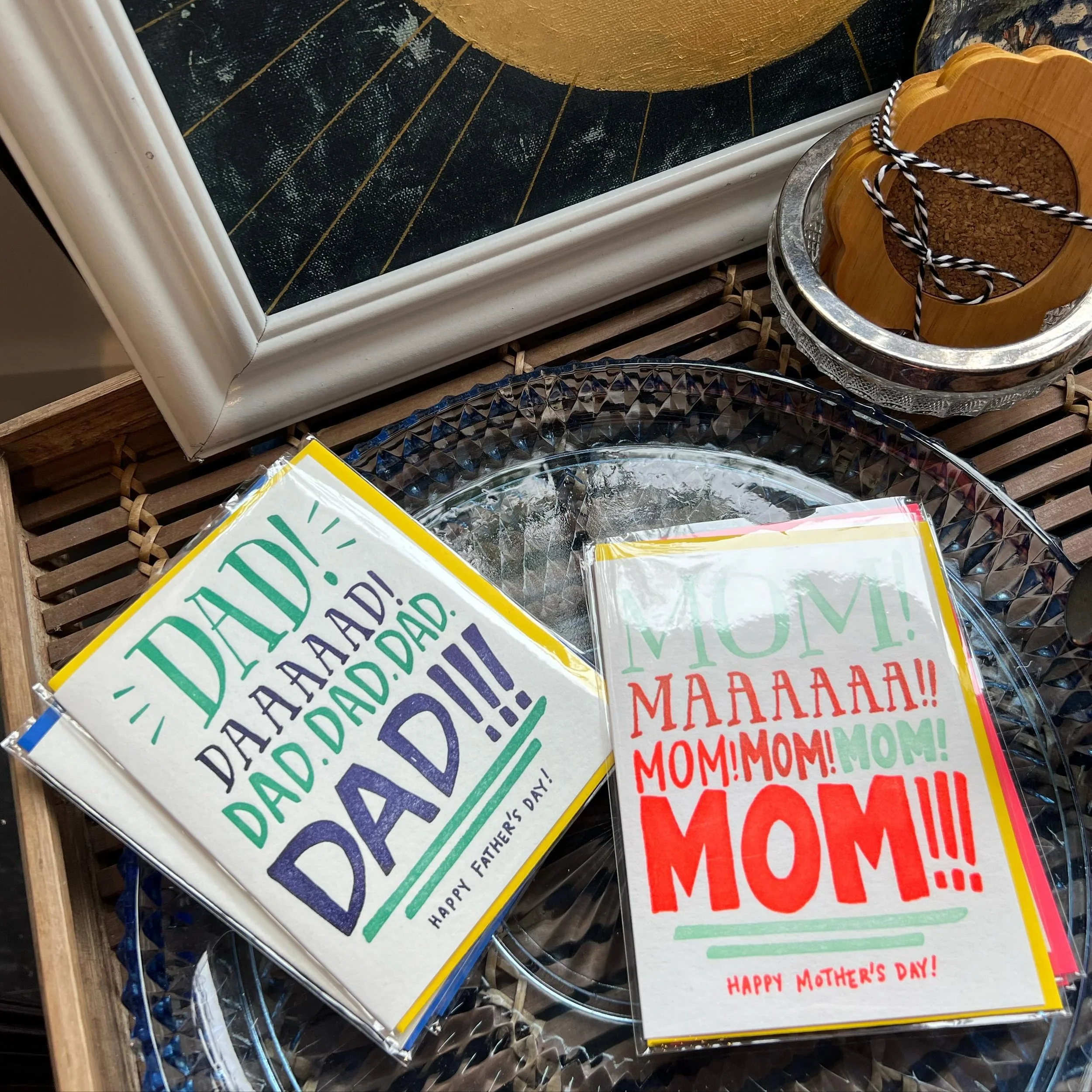 For your partner in parenting or your parents ☝🏼 Mother&rsquo;s Day is next Sunday and Dad&rsquo;s day is not far behind it!