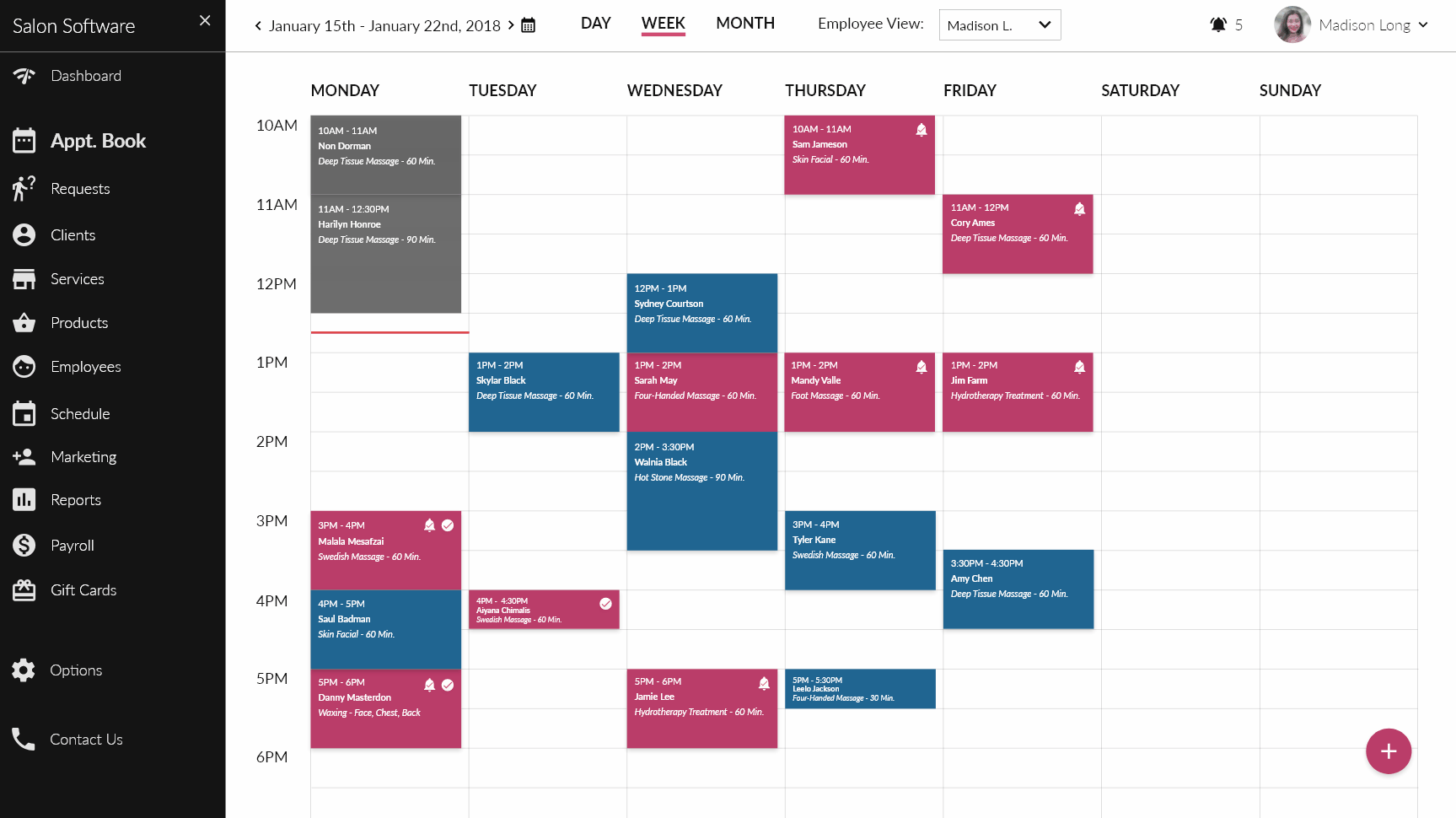 AFTER - Appointment Booking "Quick View" (GIF)