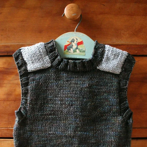 kids snappy shoulder vest