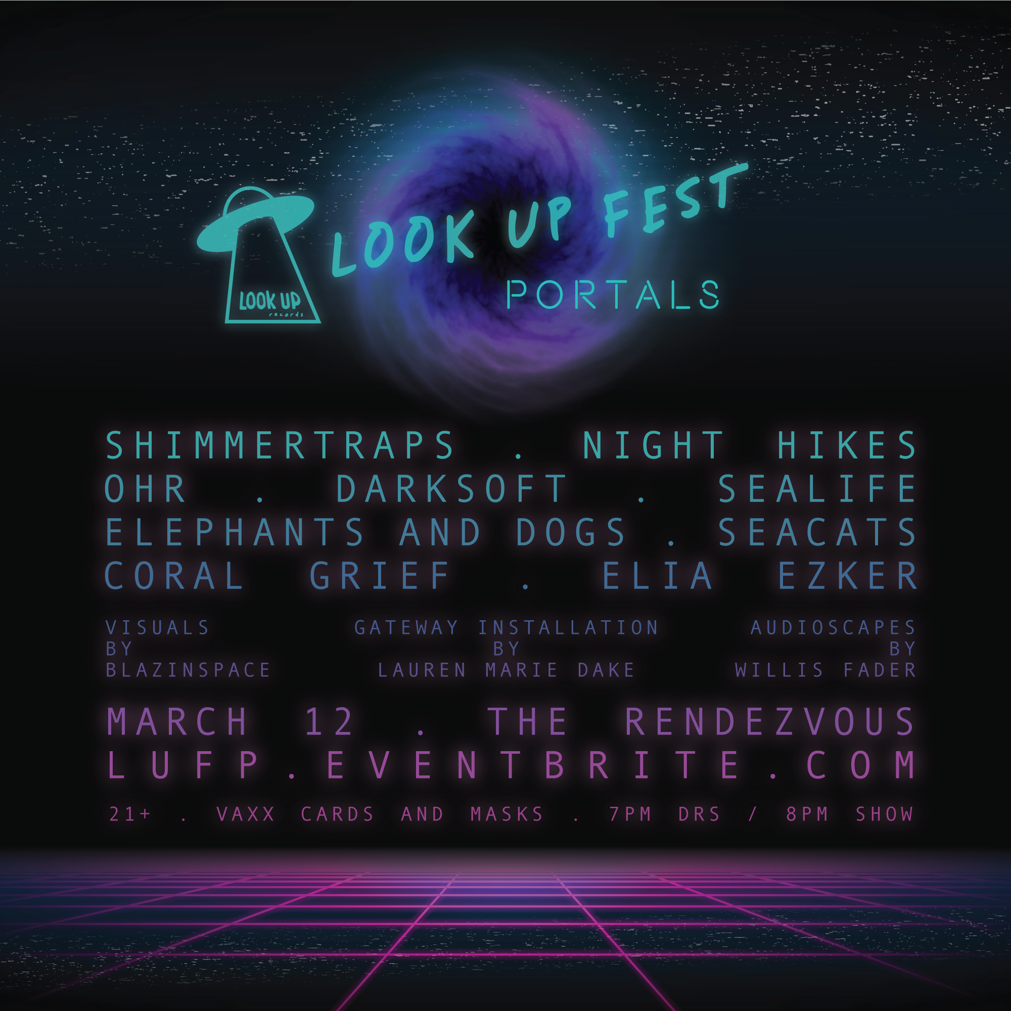Announcing the Look Up Fest: Portals Lineup