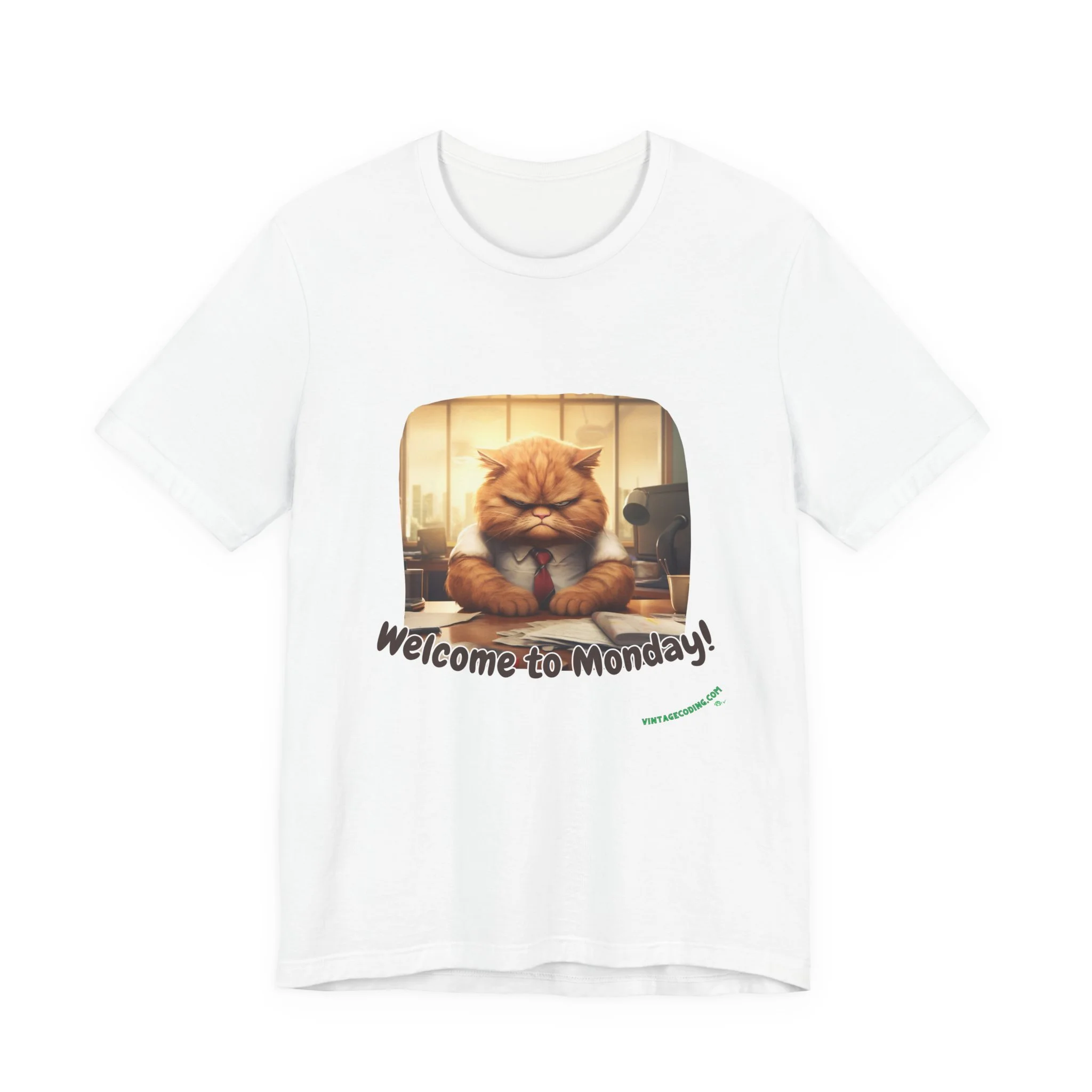 Welcome To Monday Unisex Jersey Short Sleeve Tee