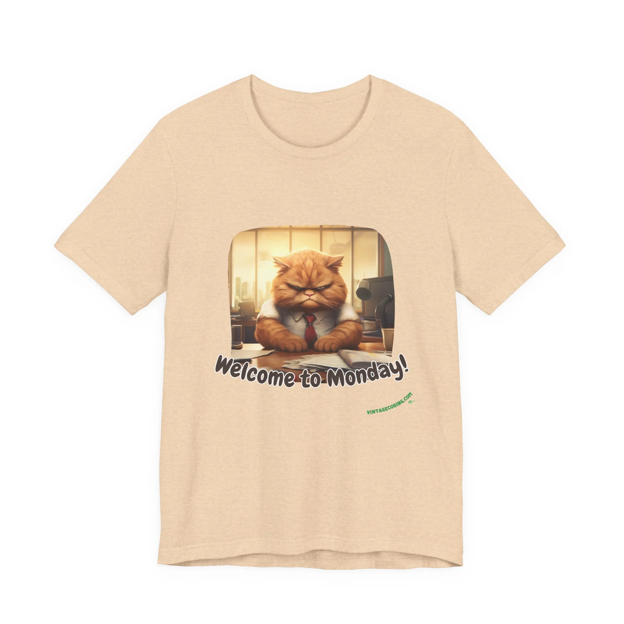 Welcome To Monday Unisex Jersey Short Sleeve Tee