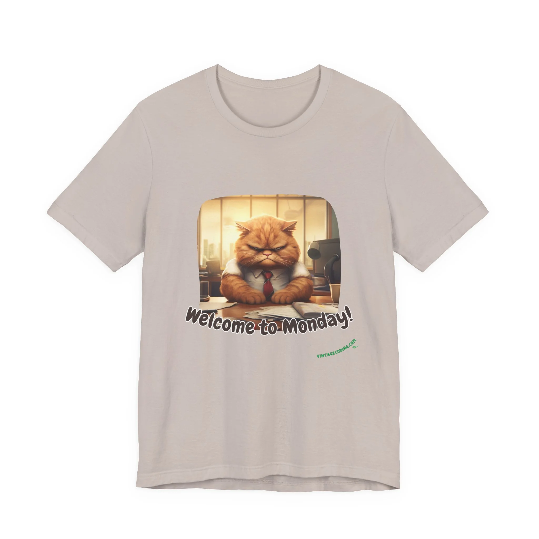 Welcome To Monday Unisex Jersey Short Sleeve Tee
