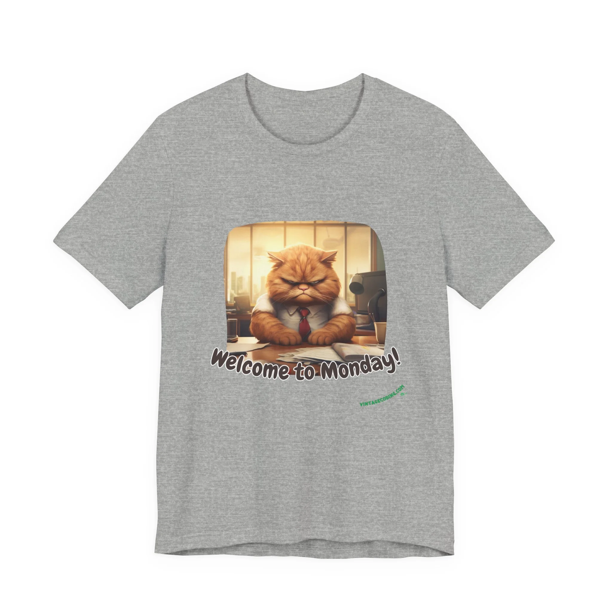 Welcome To Monday Unisex Jersey Short Sleeve Tee