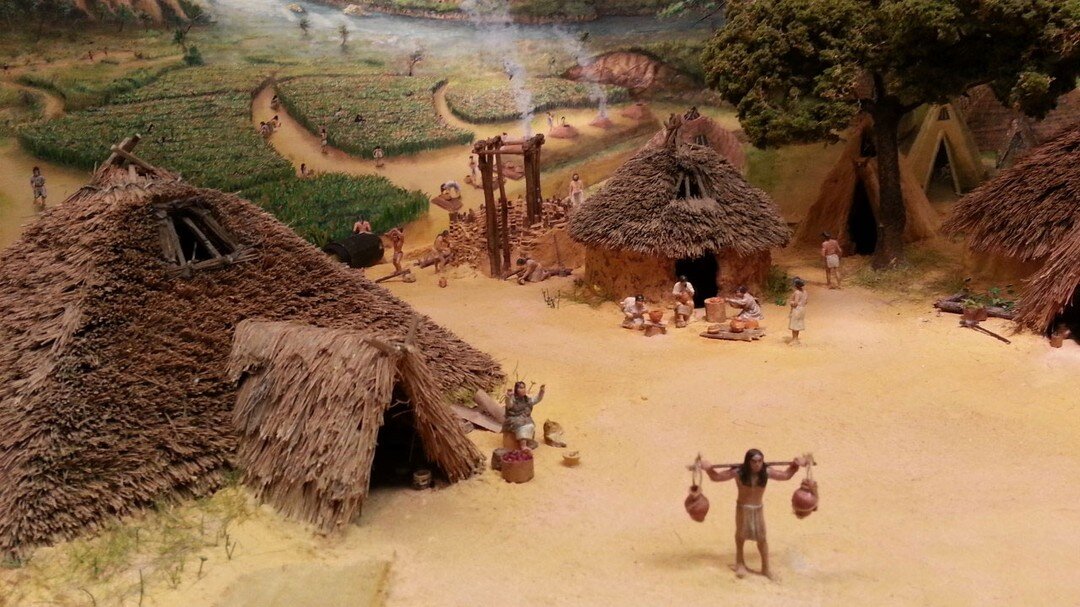 This is still one of my favorite dioramas- Yangshao- China from 7000 years ago. I made this one in the Rep Shop at the Field Museum with my buddy Max Garett. The Yangshao were known as the &quot;The People of the Yellow Earth&quot;- and it is this ye