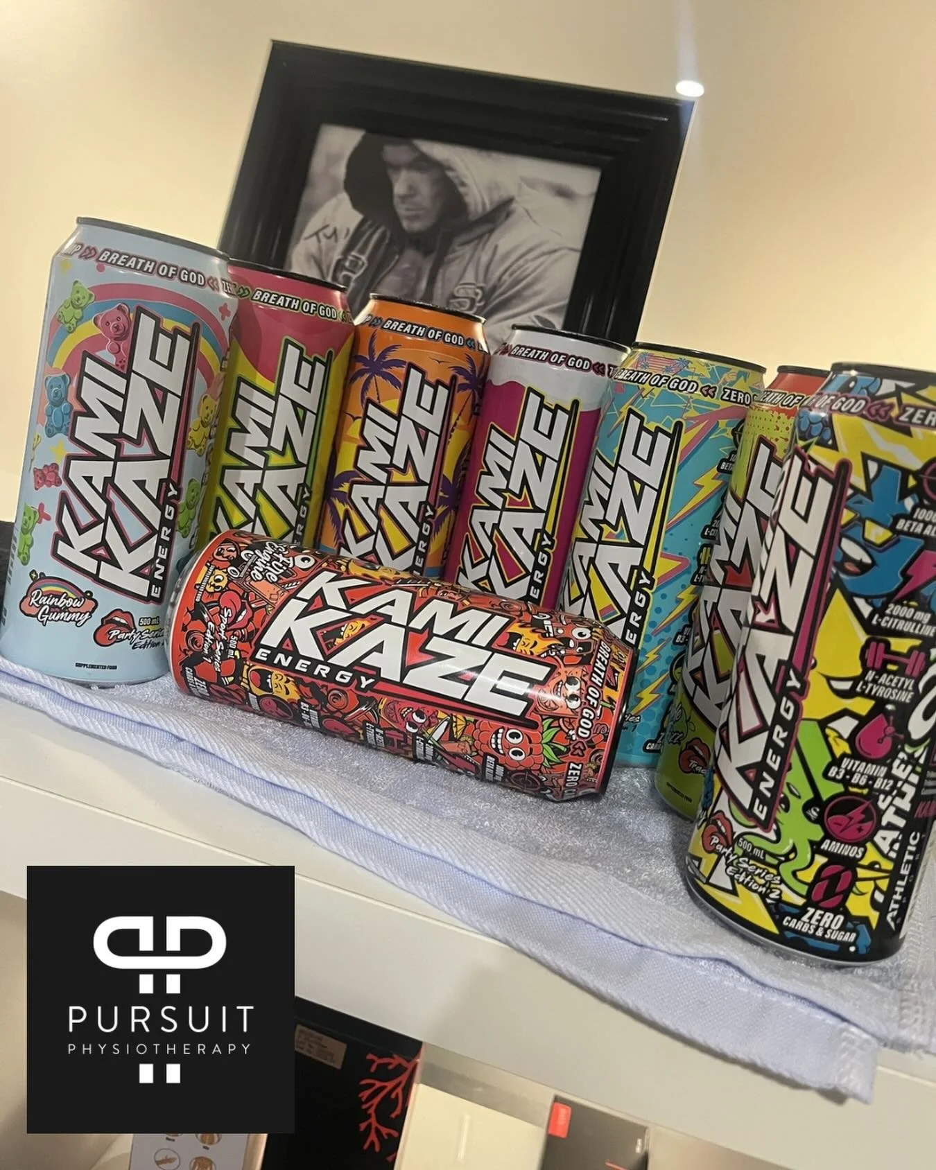 ⚫️‼️GIVEAWAY MONDAY‼️⚪️

It&rsquo;s been a busy month for us at Pursuit and as a result we&rsquo;ve been relying on @kamikaze.energy to get us through which has meant we have become accustom to the flavours 🤤 

To show appreciation to everyone&rsquo