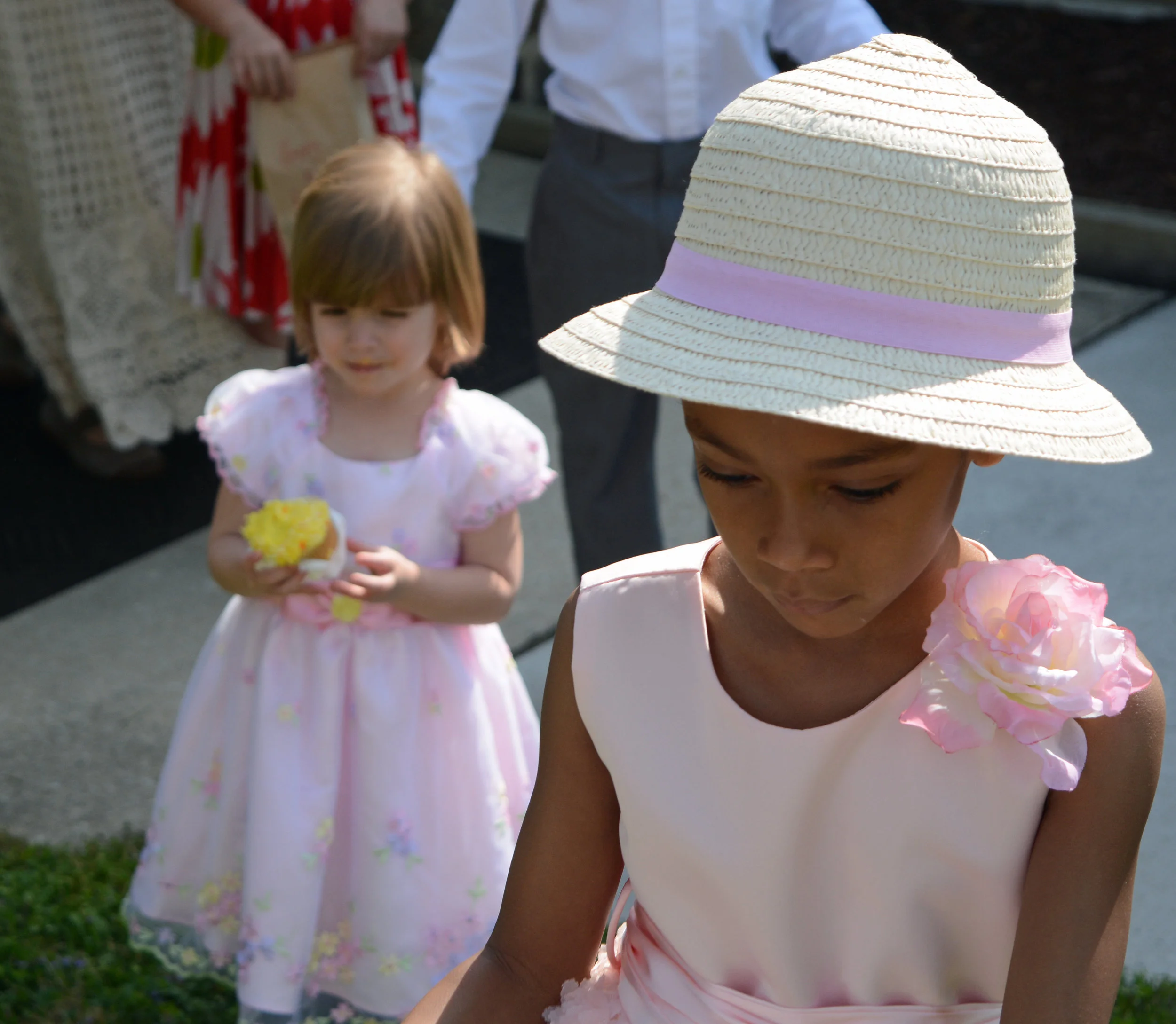 Maryam and Nell Easter morning.jpg